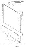 DOOR AND PANEL Diagram and Parts List for 4KPDI620T2  KitchenAid Dishwasher