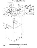 Part Location Diagram of 387082 Whirlpool Lid (Toast)