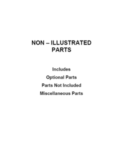 Optional Parts Diagram and Parts List for WFW8620HC0  Whirlpool Washer