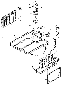 Refrigerant Assembly Diagram and Parts List for 4848700730  Kenmore Air Conditioner