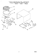 Part Location Diagram of W10818723 Whirlpool Glass Turntable
