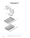 FREEZER SHELF Diagram and Parts List for ET20RMXTF00  Whirlpool Refrigerator