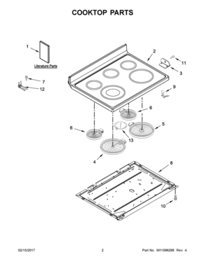 Part Location Diagram of W11188502 Whirlpool Harns-wire