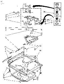 Machine Base Diagram and Parts List for LA5580XSG1  Whirlpool Washer