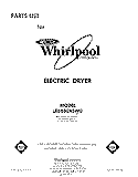 SECTION Diagram and Parts List for LE6880XSW0  Whirlpool Dryer