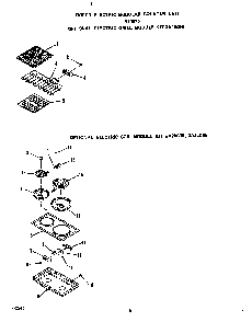 ^electric Grill Diagram and Parts List for N3457*0  Roper Range