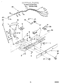 CONTROL Diagram and Parts List for GD25SFXHS03  Whirlpool Refrigerator
