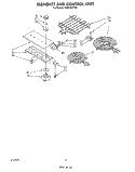 SECTION Diagram and Parts List for RC8536XTH0  Whirlpool Cooktop