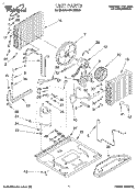 Part Location Diagram of LIT1166489 Whirlpool Tech Sheet
