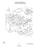 Part Location Diagram of 316992 Whirlpool Front Frame