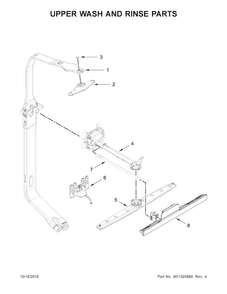 Part Location Diagram of W10671899 Whirlpool MANIFOLD
