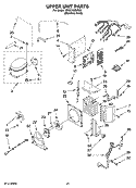 UPPER UNIT PARTS Diagram and Parts List for KSSC48QVS00  KitchenAid Refrigerator