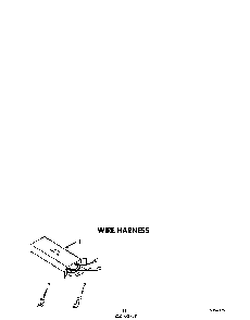 Wire Harness Diagram and Parts List for H6358*1  Roper Range