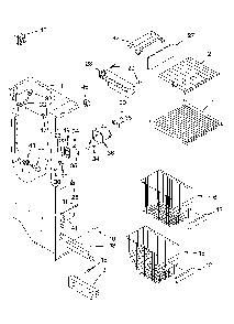 Freezer liner parts Diagram and Parts List for ED5SHAXMT10  Whirlpool Refrigerator