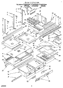 Part Location Diagram of LIT2170892 Whirlpool Use & Care Guide