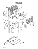 UNIT, LIT/OPTIONAL Diagram and Parts List for AC1022XW0  Whirlpool Air Conditioner