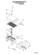 Part Location Diagram of W10137078 Whirlpool MANIFOLD