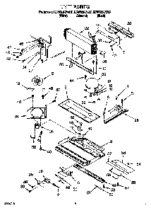 Unit Diagram and Parts List for KBRS22KFBL00  KitchenAid Refrigerator