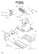 UNIT PARTS Diagram and Parts List for KBRP20ELSS00  KitchenAid Refrigerator