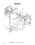 LINER Diagram and Parts List for ET20RMXTF00  Whirlpool Refrigerator