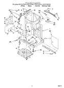 Part Location Diagram of 9871540 Whirlpool USE WPL 9871901