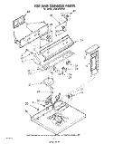 SECTION Diagram and Parts List for LE5530XKW2  Whirlpool Dryer