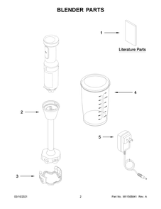 Part Location Diagram of W11444553 Whirlpool Use And Care Guide