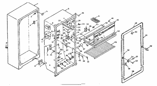 Part Location Diagram of 509552 Whirlpool Tray