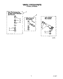 WATER SYSTEM Diagram and Parts List for LA4400XSW0  Whirlpool Washer