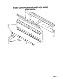 Part Location Diagram of 3179633 Whirlpool Control Frame
