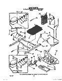 UNIT Diagram and Parts List for 4ED25PWXWN01  Whirlpool Refrigerator