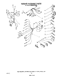 WIRING HARNESS Diagram and Parts List for RM955PXKW0  Whirlpool Microwave Oven Combo