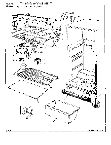 03 - Fresh Food Compartment Diagram and Parts List for RB15LA-0A  Whirlpool Refrigerator