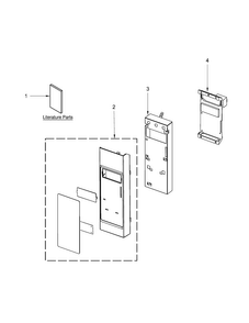 Part Location Diagram of W10631828 Whirlpool Operating instructions