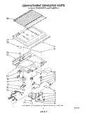 COMPARTMENT SEPARATOR Diagram and Parts List for ET18JMXRWR3  Whirlpool Refrigerator