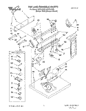 Part Location Diagram of 3405125 Whirlpool HARNS-WIRE