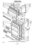 Part Location Diagram of 944095 Whirlpool WHITE
