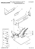 SECTION Diagram and Parts List for KEYS977EZ0  KitchenAid Dryer