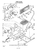 Part Location Diagram of 1105084 Whirlpool EVAPORATOR