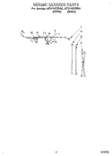 WIRING HARNESS Diagram and Parts List for MT6120XBB0  Whirlpool Microwave