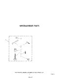 MISCELLANEOUS Diagram and Parts List for LA6055XSW1  Whirlpool Washer