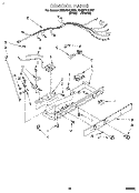 CONTROL Diagram and Parts List for ED22PKXDW01  Whirlpool Refrigerator
