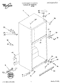 Part Location Diagram of 2317414 Whirlpool Cord-Service