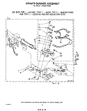 694670 BURNER Diagram and Parts List for LG5601XPW0  Whirlpool Dryer