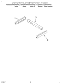 MICROWAVE COMPARTMENT Diagram and Parts List for KEMS307GBS1  KitchenAid Microwave Oven Combo