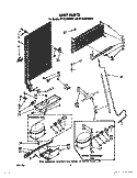UNIT Diagram and Parts List for ET12LKLWN01  Whirlpool Refrigerator