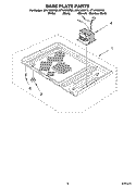 Part Location Diagram of MK1157XPT Whirlpool 27`` Biscuit