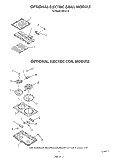 ELECTRIC GRILL , ELECTRIC COIL Diagram and Parts List for N9157L0  Roper Range
