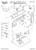Part Location Diagram of 3403659 Whirlpool PANEL-CNTL