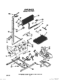 UNIT Diagram and Parts List for RT20AKXXW01  Roper Refrigerator